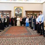 PROF. CAFFO MEETS POPE LEO XIV TOGETHER WITH THE COMMISSION FOR THE PROTECTION OF MINORS